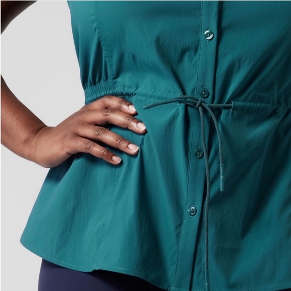 Athleta Levitate Poplin Tank - Picture 3 of 5